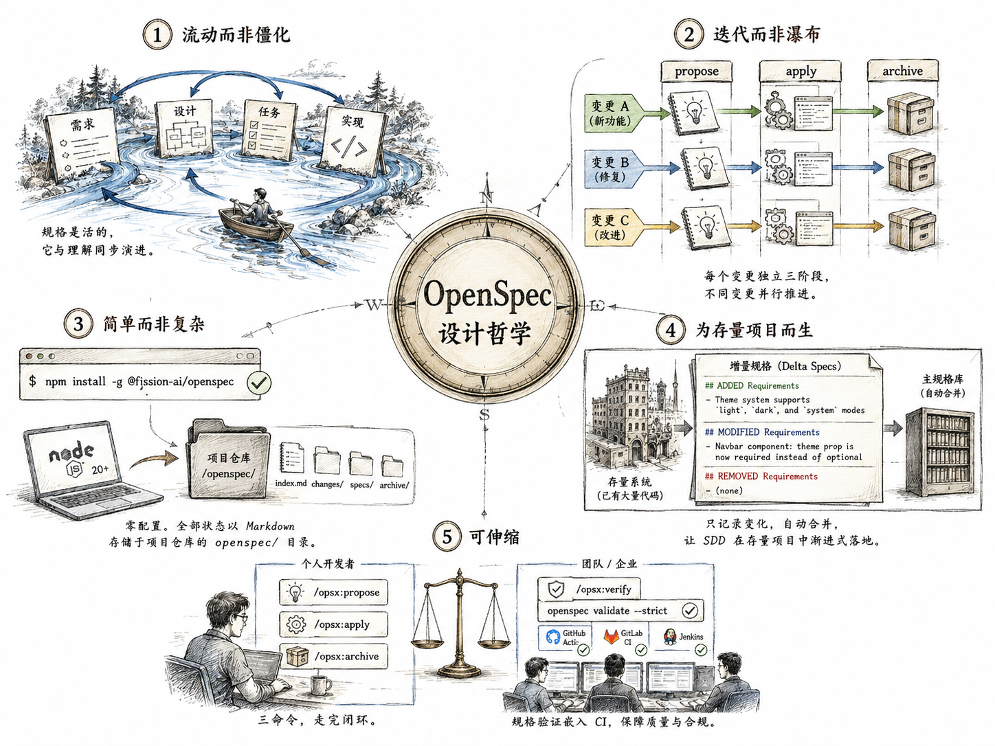 OpenSpec 设计哲学